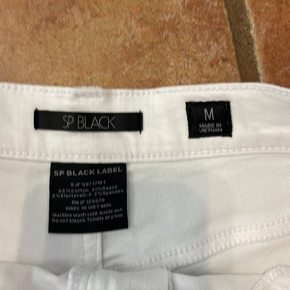 SP BLACK WESTERN FRINGE CUT OFF SHORTS - Picture 2 of 3